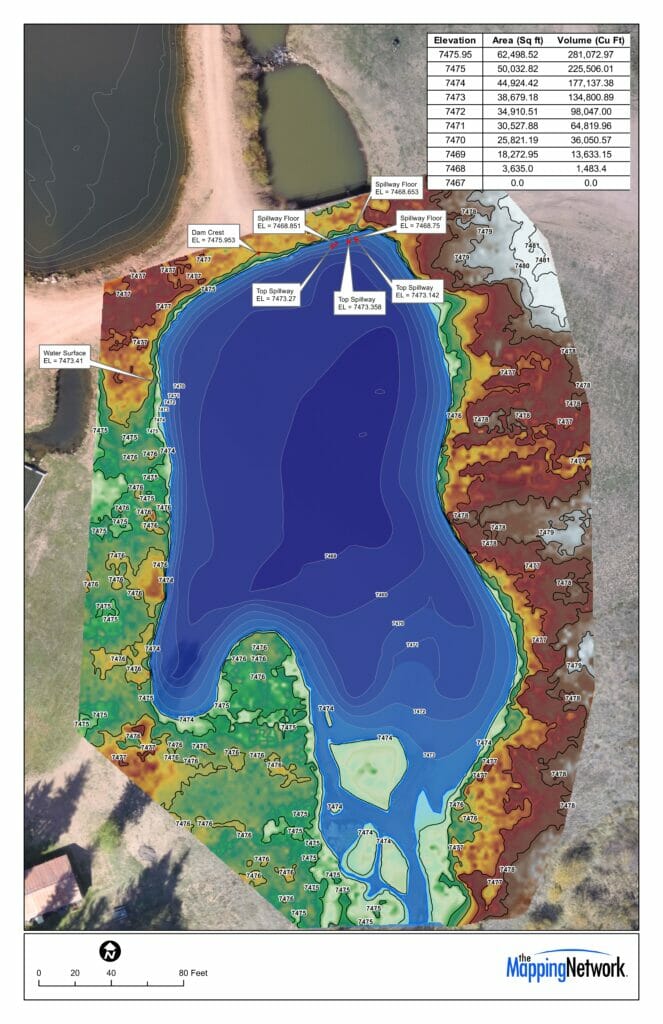 Hydrography and UAV/Drone Survey for Water Capacity Analysis